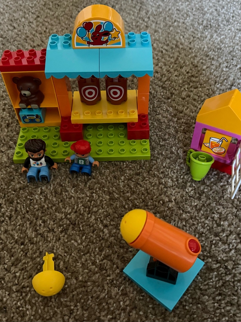 Lego Duplo shooting gallery set 10839